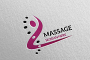 Massage Logo Design 9
