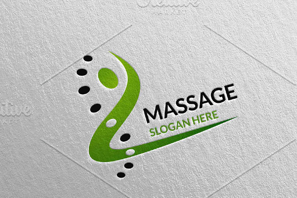 Massage Logo Design 9 in Logo Templates - product preview 1