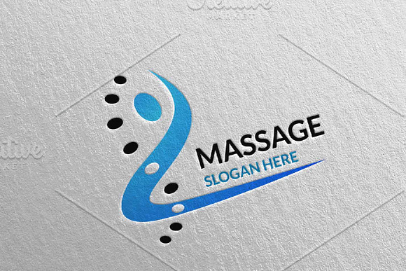 Massage Logo Design 9 in Logo Templates - product preview 4