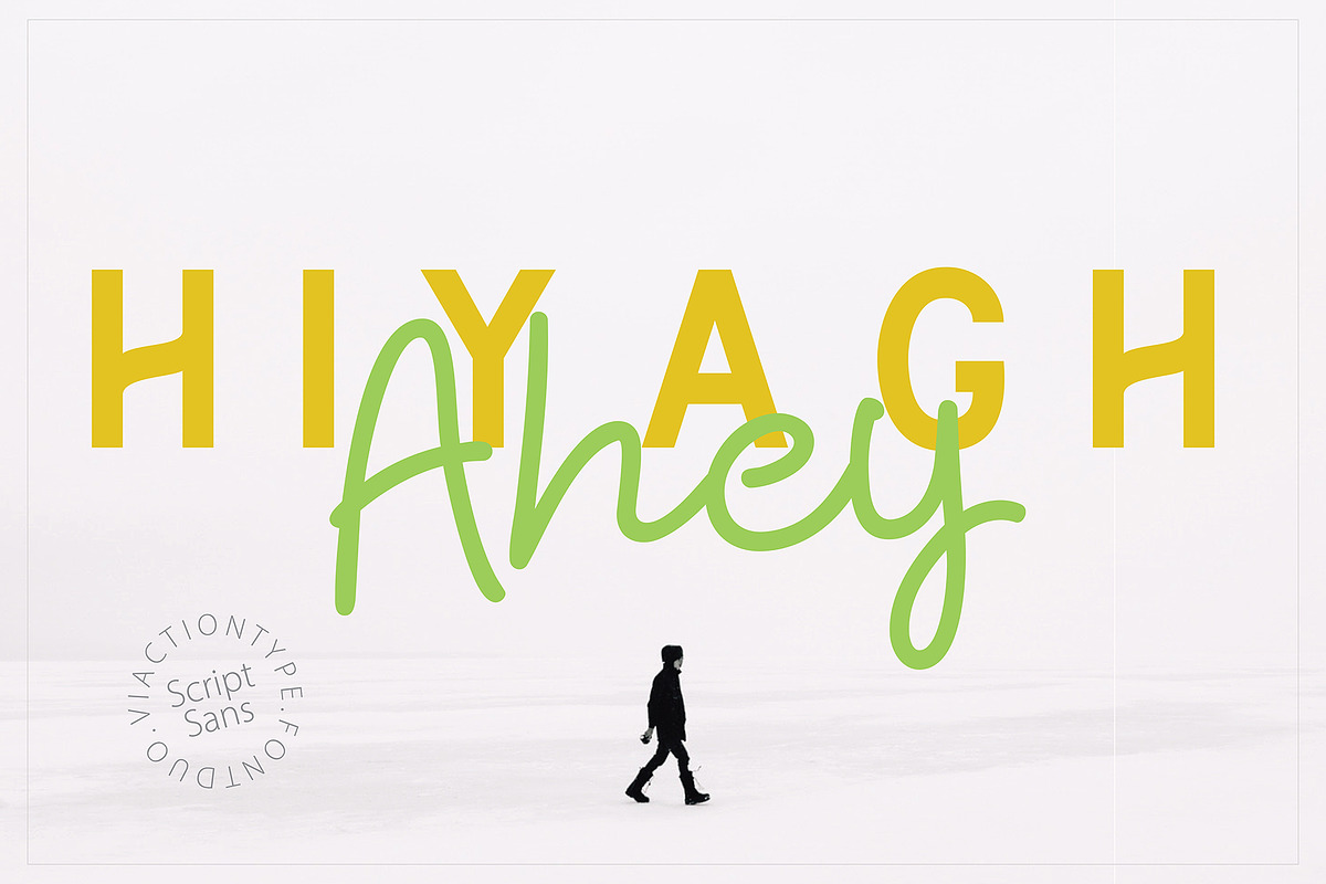 Hiyagh Ahey in Script Fonts - product preview 8