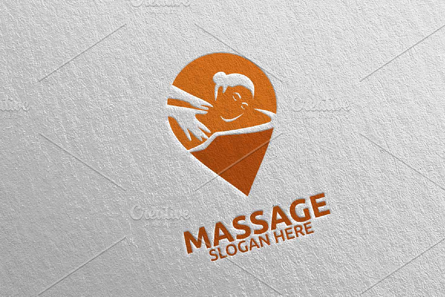 Massage Logo Design 10 in Logo Templates - product preview 8