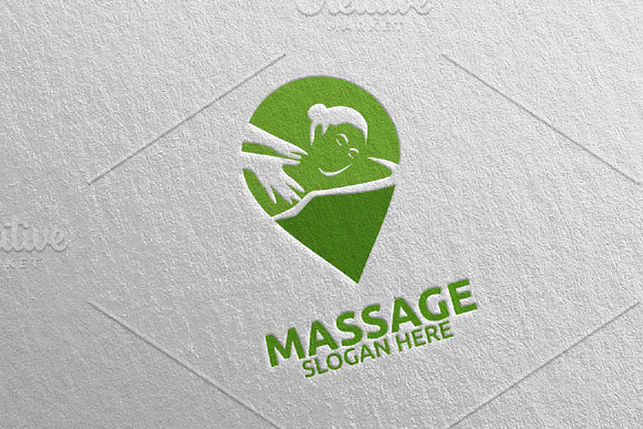 Massage Logo Design 10 in Logo Templates - product preview 1