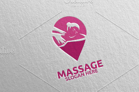 Massage Logo Design 10 in Logo Templates - product preview 2