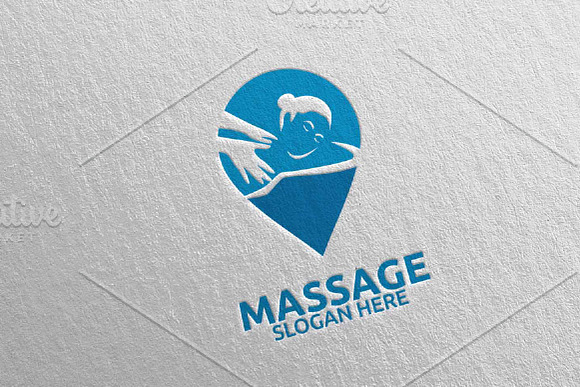 Massage Logo Design 10 in Logo Templates - product preview 4