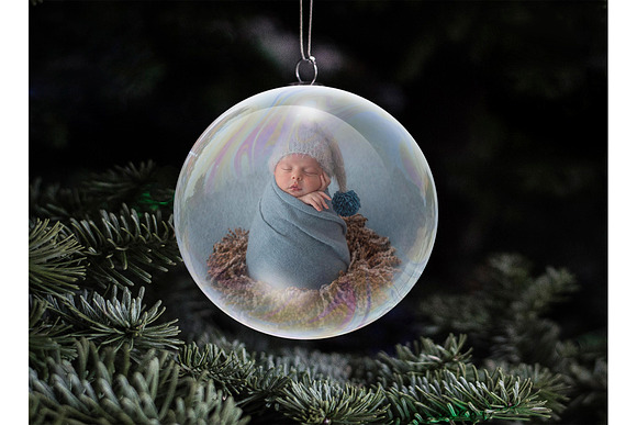 Christmas Ornament PS Template in Add-Ons - product preview 1