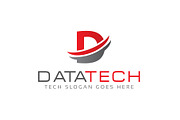 DataTech - Letter D Logo