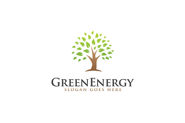 Green Energy - Tree Logo