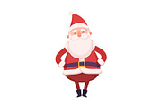 Funny Santa Claus, Cute Christmas