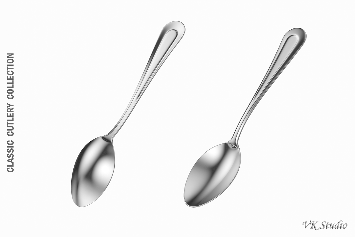 Dessert Spoon Classic Cutlery in Appliances - product preview 8