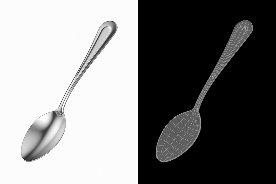 Dessert Spoon Classic Cutlery in Appliances - product preview 1