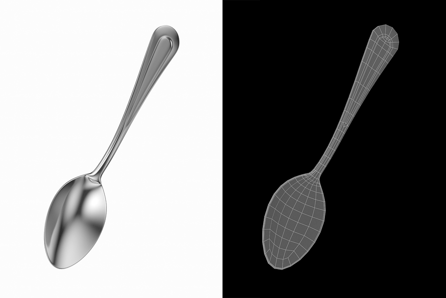 Dessert Spoon Classic Cutlery in Appliances - product preview 2