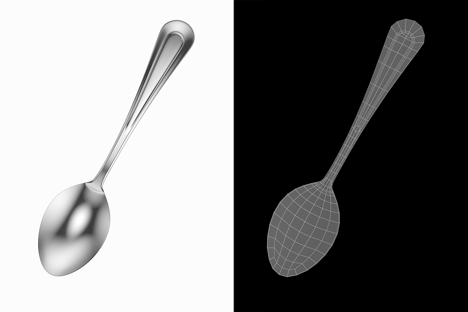 Dessert Spoon Classic Cutlery in Appliances - product preview 4