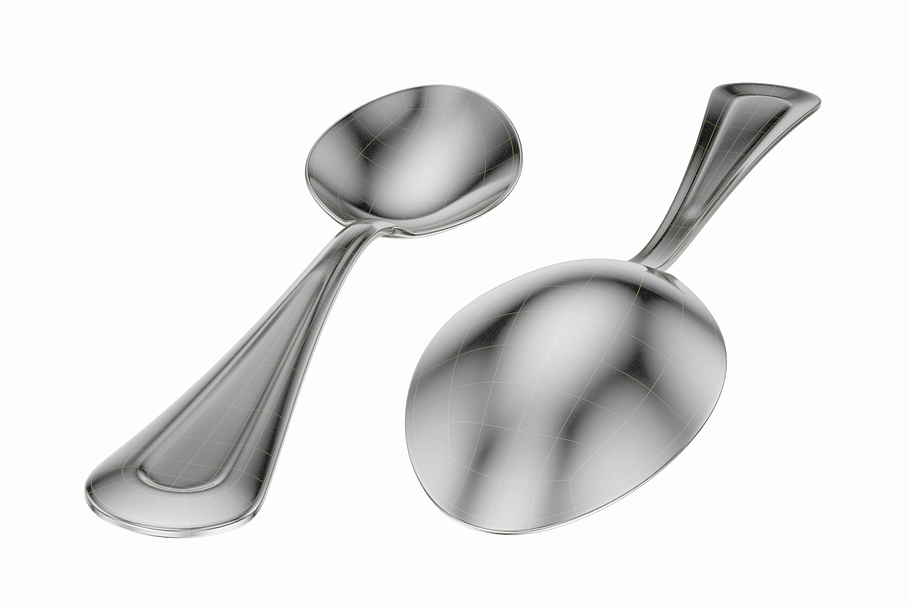 Dessert Spoon Classic Cutlery in Appliances - product preview 7