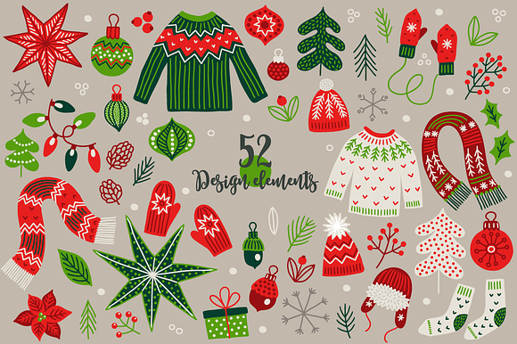 Christmas Kit #6 in Illustrations - product preview 11