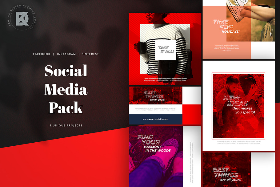 Social Media Pack / Kit