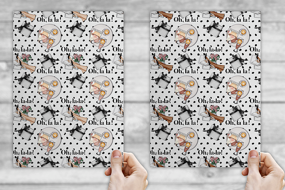 Paris Fashion Seamless Patterns in Patterns - product preview 3