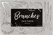 Branches Vectors (with outline)