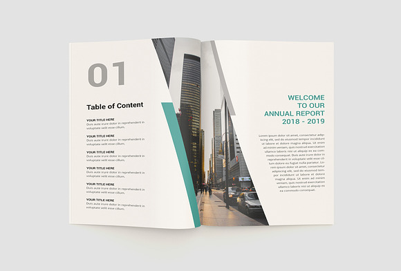 Annual Report 2019 in Magazine Templates - product preview 2