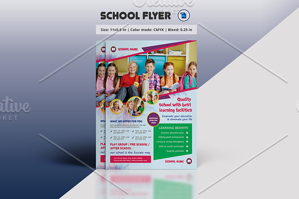 School Admission Flyer- V1121