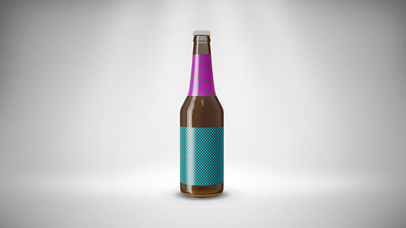 Beer Bottle Mockup 02 in Product Mockups - product preview 3