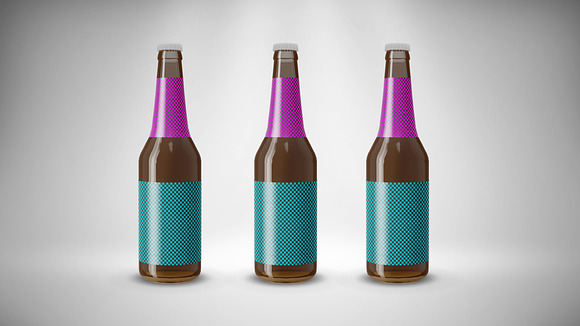 Beer Bottle Mockup 03 in Product Mockups - product preview 4