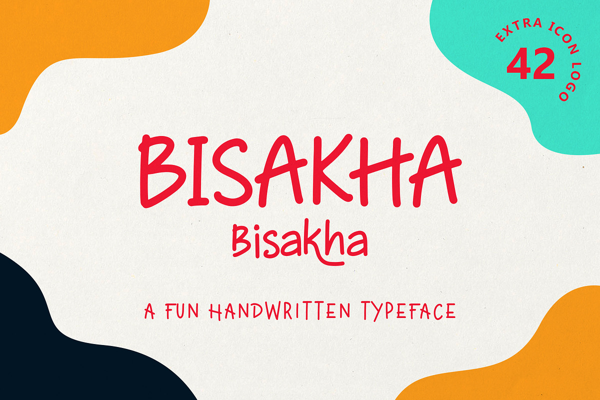 Bisakha - Fun Handwritten Typeface in Display Fonts - product preview 8