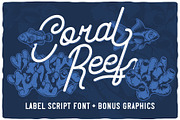 Coral Reef script font