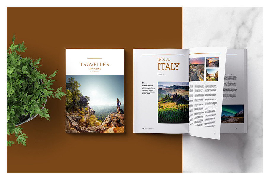 Traveller Magazine in Magazine Templates - product preview 8