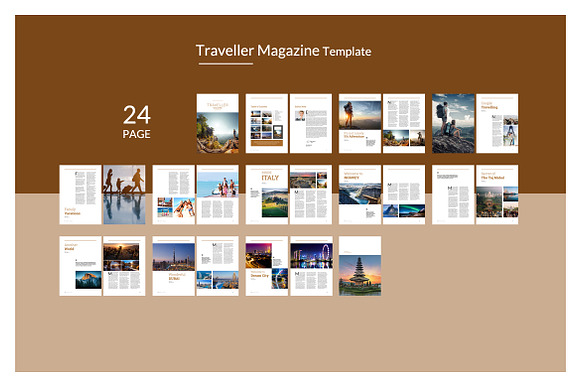 Traveller Magazine in Magazine Templates - product preview 1