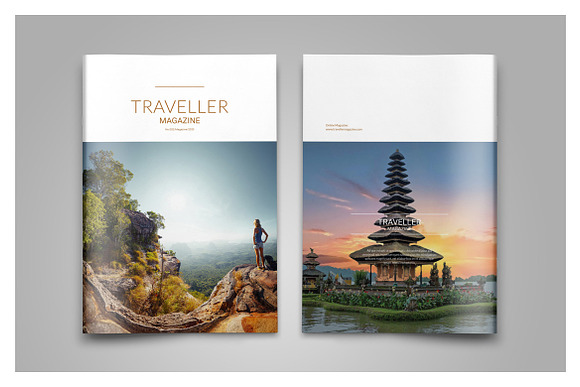 Traveller Magazine in Magazine Templates - product preview 2