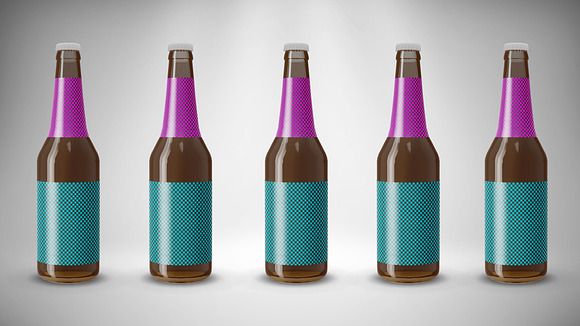 Beer Bottle Mockup 05 in Product Mockups - product preview 3