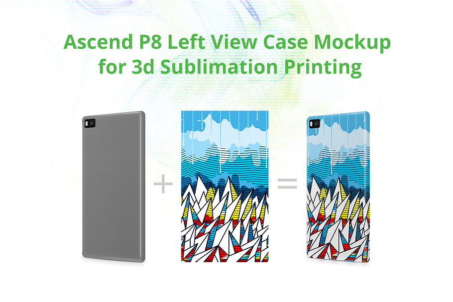 Ascend P8 3d Case Design Mock-up