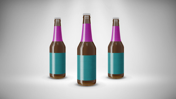 Beer Bottle Mockup 06 in Product Mockups - product preview 2