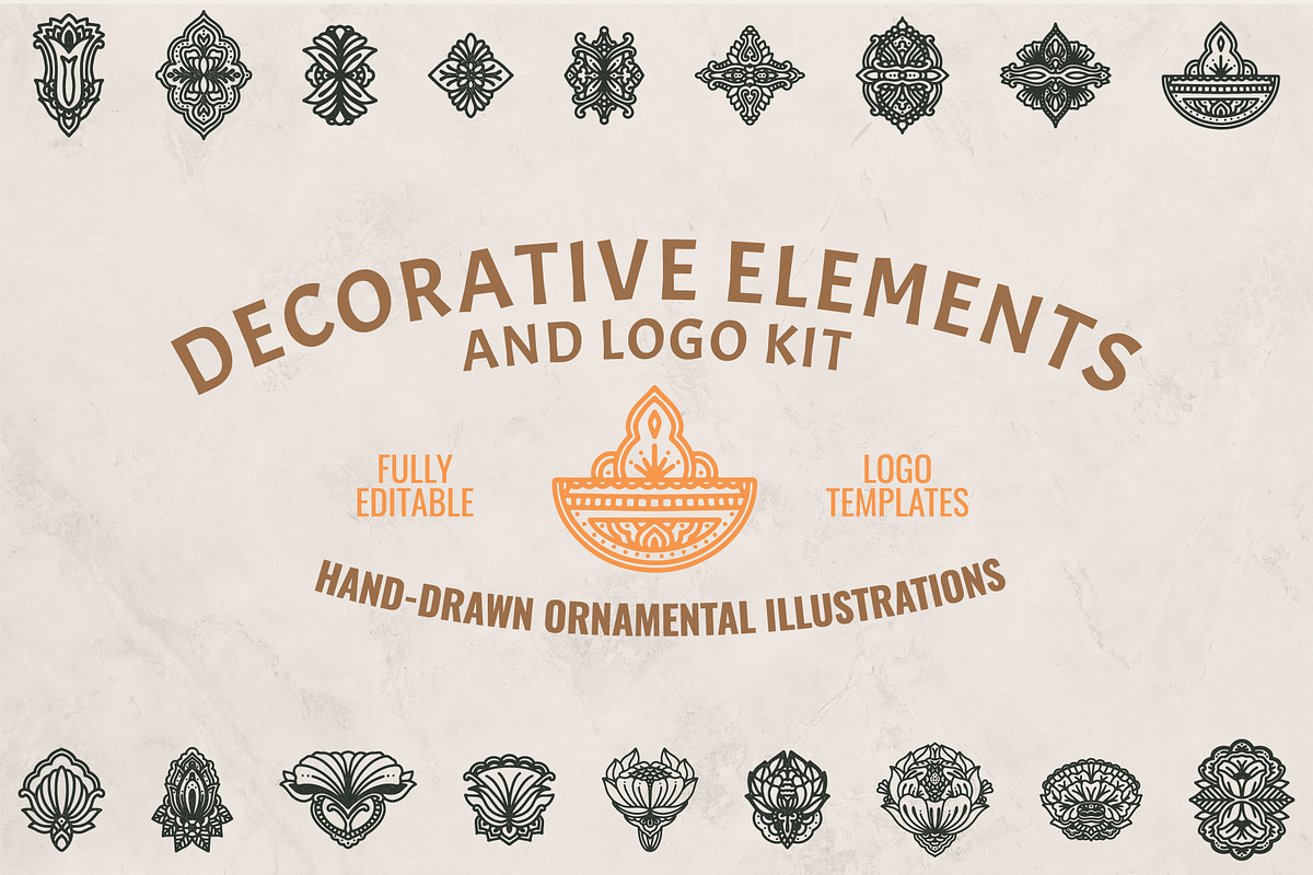 Decorative Elements & Logo Kit in Logo Templates - product preview 8