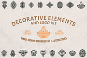 Decorative Elements & Logo Kit