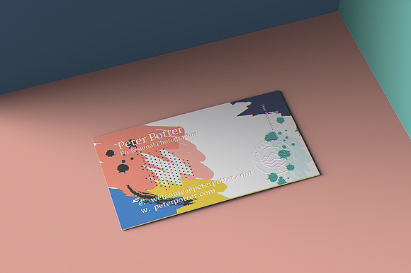Business Card MockUp in Print Mockups - product preview 1