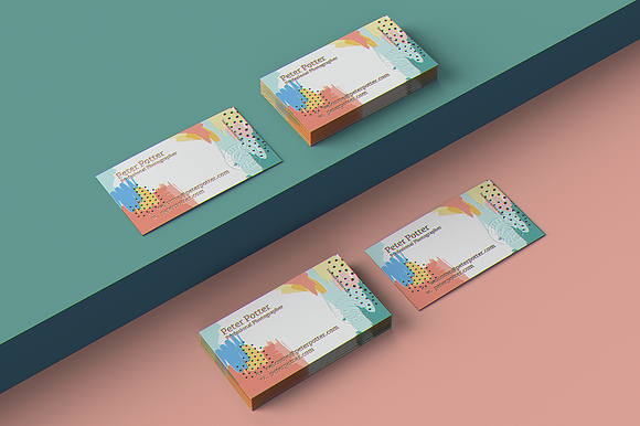 Business Card MockUp in Print Mockups - product preview 5