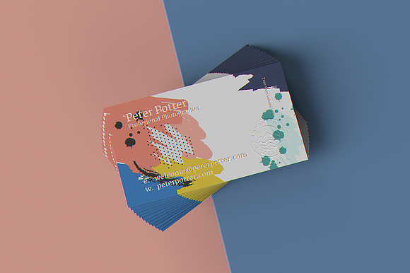 Business Card MockUp in Print Mockups - product preview 6