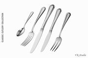 Classic Cutlery Set 5 Pieces