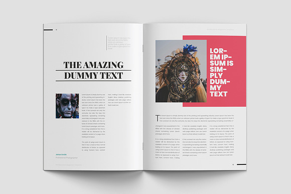 Fantasy Magazine Template in Magazine Templates - product preview 5