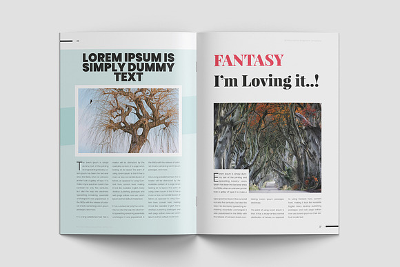 Fantasy Magazine Template in Magazine Templates - product preview 11