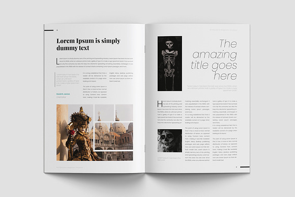 Fantasy Magazine Template in Magazine Templates - product preview 12