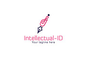 Intellectual ID Stock Logo Template