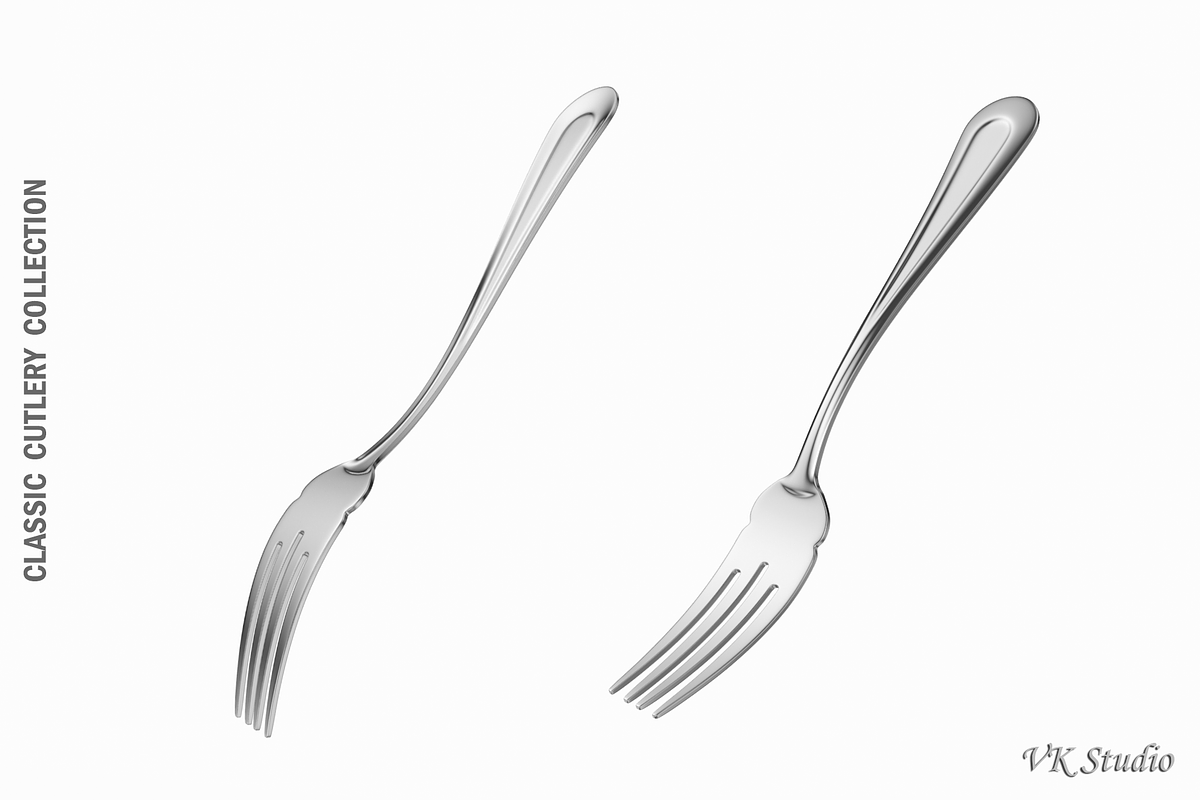 Fish Fork Classic Cutlery in Appliances - product preview 8