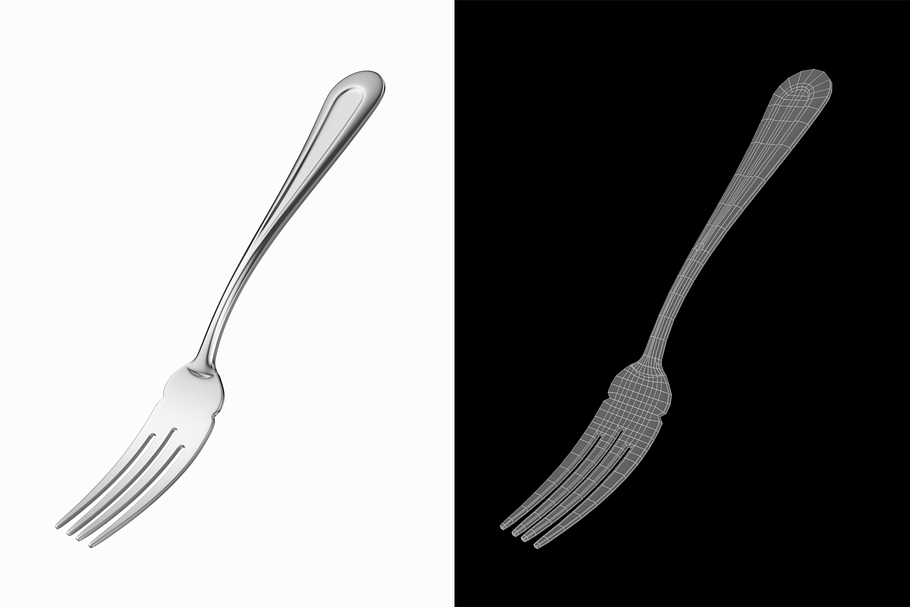 Fish Fork Classic Cutlery in Appliances - product preview 1