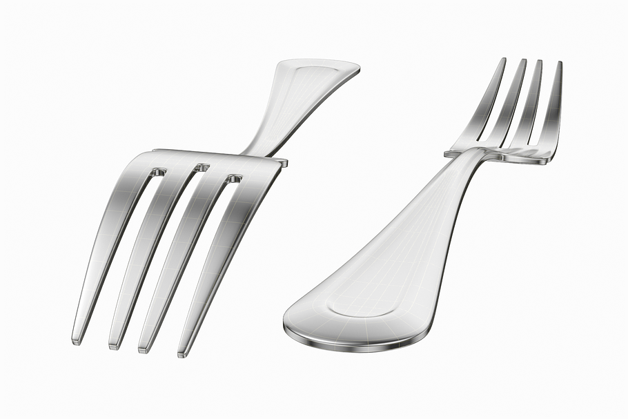 Fish Fork Classic Cutlery in Appliances - product preview 6