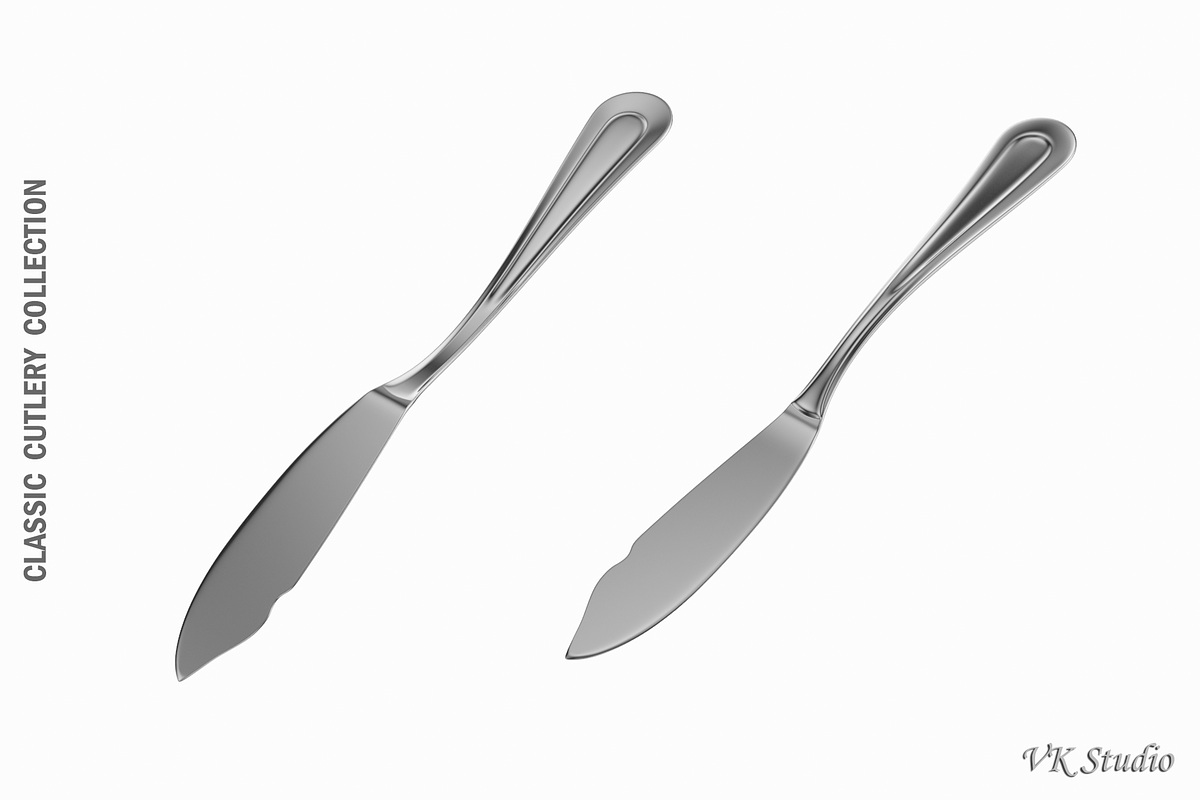 Fish Knife Classic Cutlery in Appliances - product preview 8