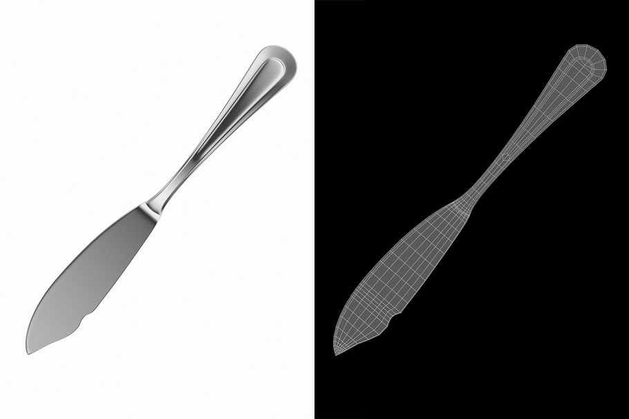 Fish Knife Classic Cutlery in Appliances - product preview 3