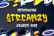 Streamzy Graffiti Font- INTRO SALE