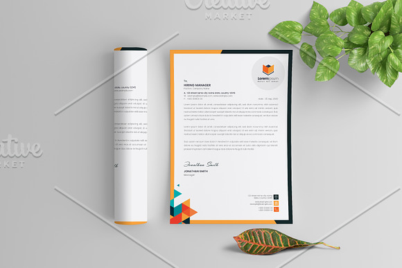 Letterhead Pad in Stationery Templates - product preview 1